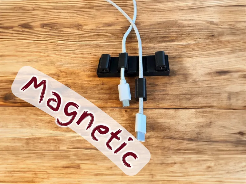 Magnetic Cable Management System