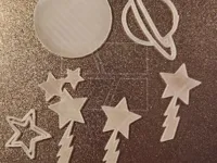 Étoiles filantes décoratives pour plafond — photo 2