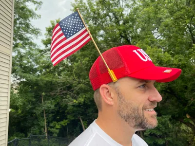 Flag Mount Hat Clip