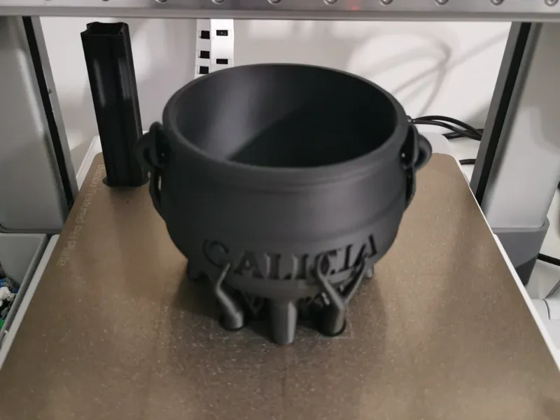 Rustic Cooking Cauldron – 3D Printable Pot