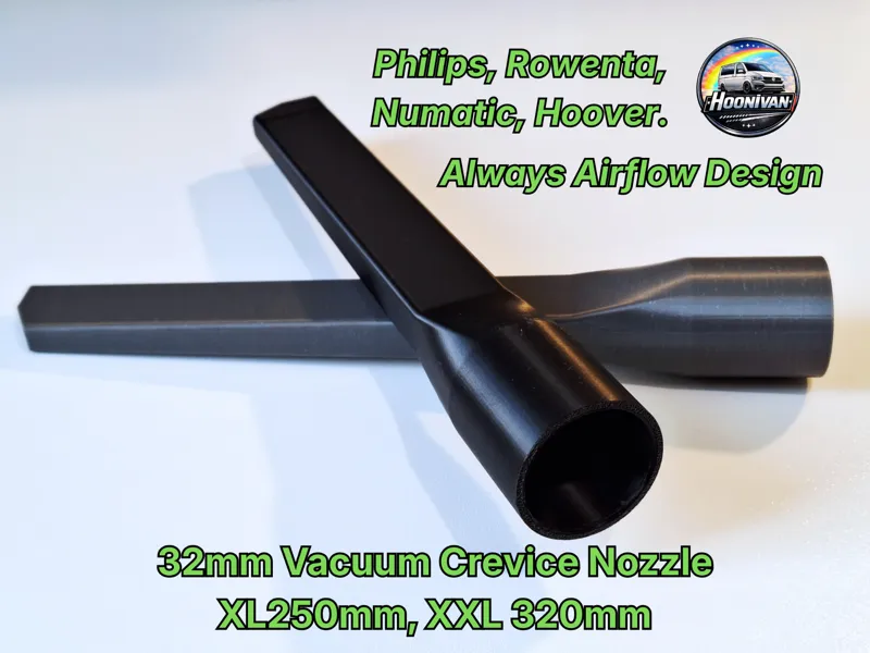 32mm Vacuum Crevice Nozzle XL250 mm