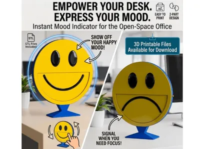 Desk Vibes: Mood Signal 9000