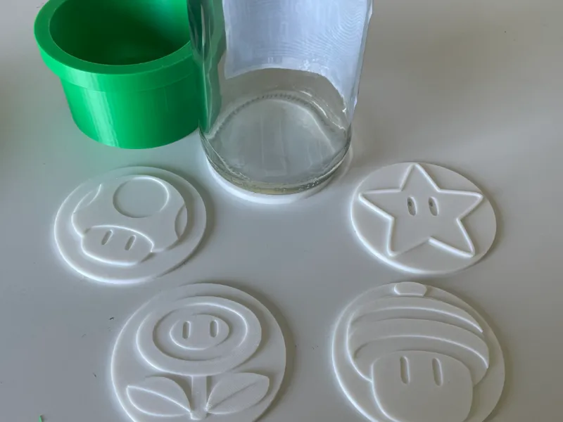 Super Mario Untersetzer Set