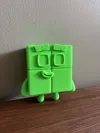 Single Color (Green) 0.2mm layer, 2 walls, 10% infill
