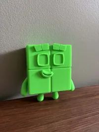 Single Color (Green) 0.2mm layer, 2 walls, 10% infill