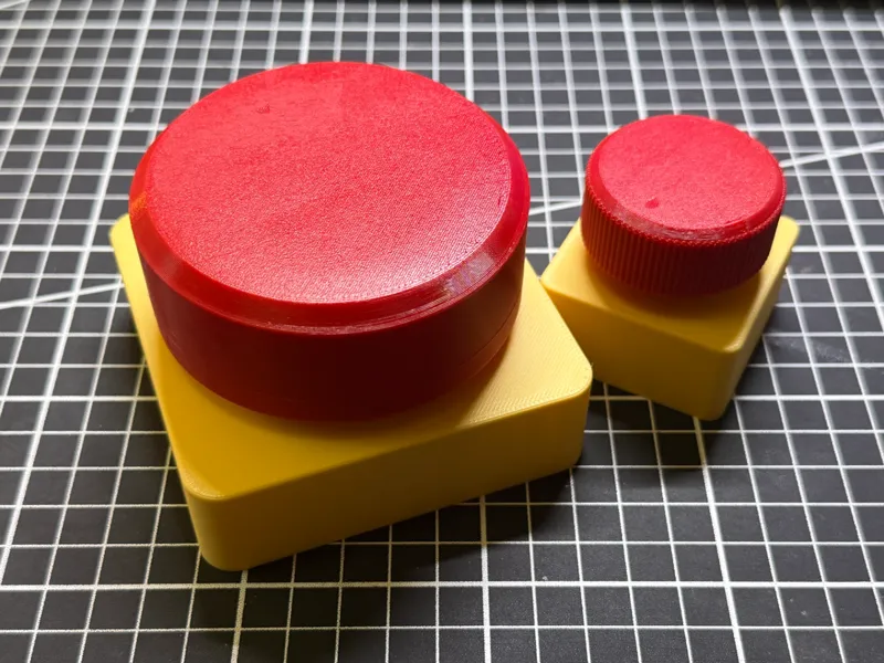 Big Red Button - Clicky Fidget Toy