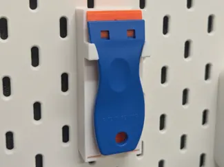 Plastic Razor Blade Scrapper Holder and Dispenser
