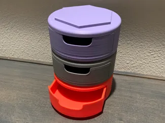 HEXMATE mini - Modular Cylindrical Drawers