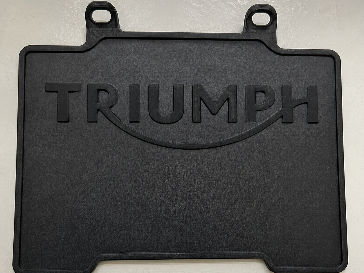 Triumph Bike Flexible Mudflap 