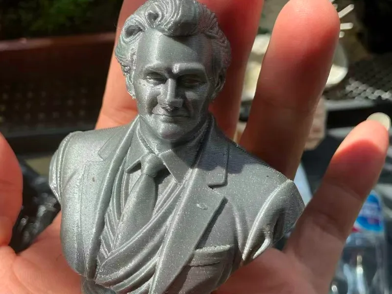 Charlie Kirk sculpture