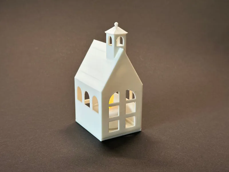 LED Candle House - Church