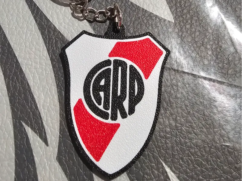 RIVER PLATE ESCUDO NUEVO BAMBU LAB A1 MINI X10