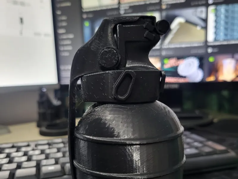 Realistic Grenade style Secret Storage