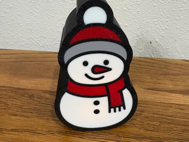 Snowman Tealight Nightlight