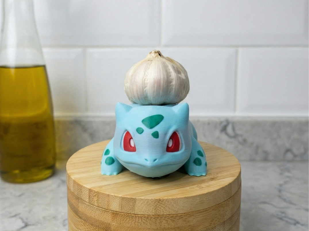 Bulbasaur Bulb-a-Garlic: Aesthetic Garlic Holder