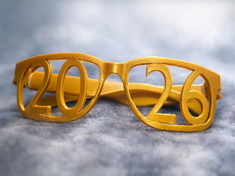 2026 New Years Glasses