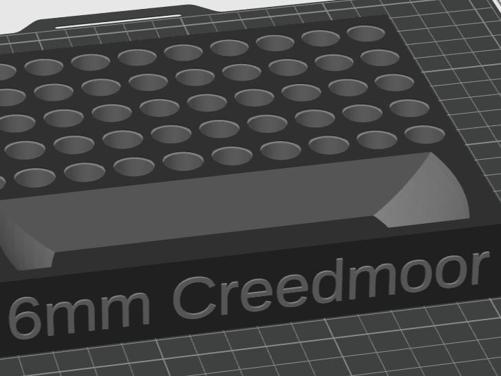 6mm Creedmoor Reloading Tray