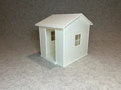 Dollhouse garden shed miniature house