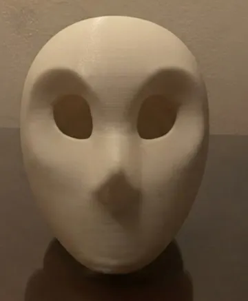 Pieza para disfraz o exhibición: COURT OF OWLS MASK (BATMAN) — vista de referencia 3