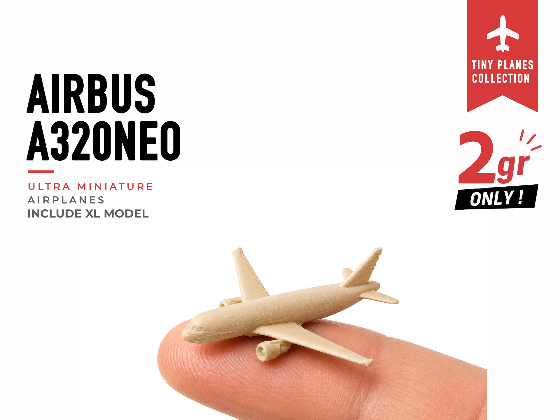 Tiny Airbus A320neo - Mini Planes Series