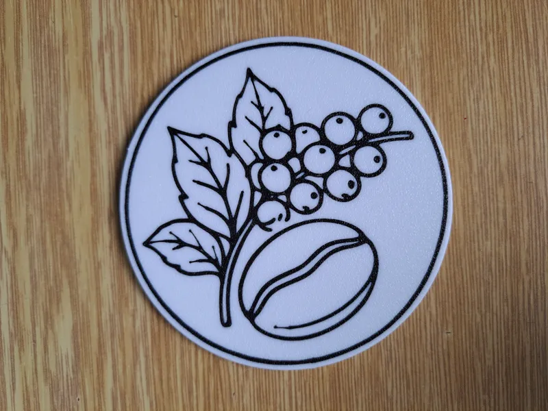 Coffee Bean Coaster #12