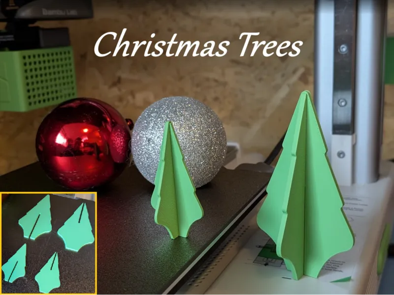 Christmas Trees - interlocking decor