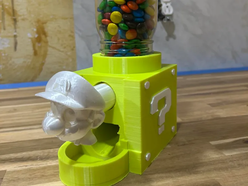 MARIO BROTHERS CANDY MACHINE