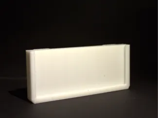 Label holder for baskets