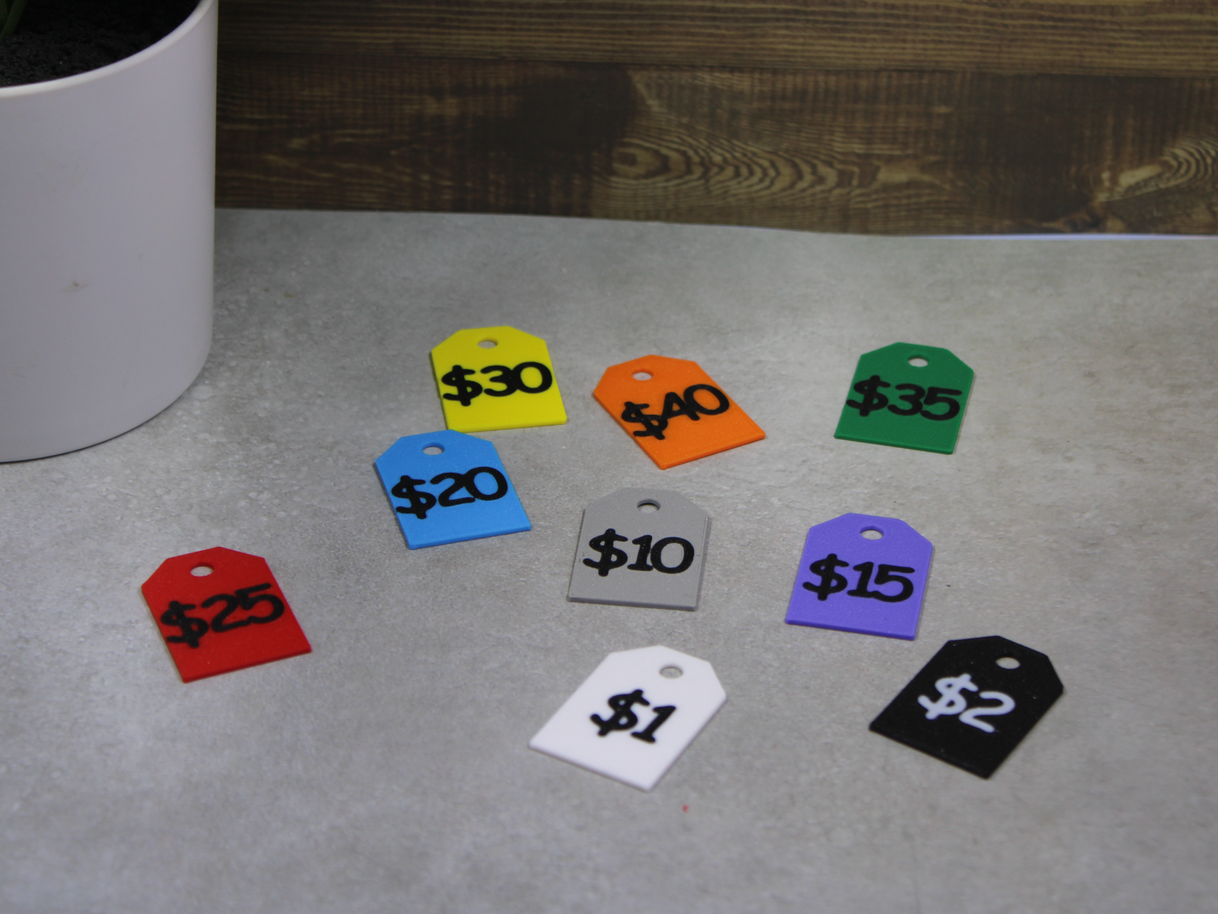 Color-Coded Vendor Price Tags | Pricing System
