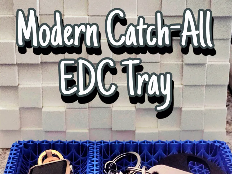 Modern Catch-All EDC Tray