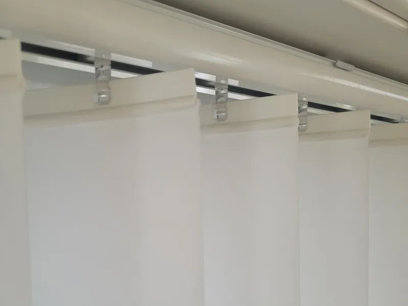 Vertical blind mounting parts