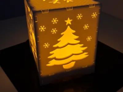Winter Lamp