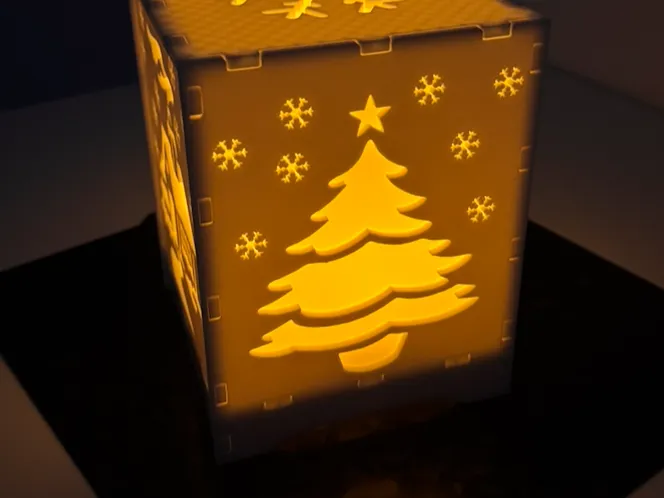 Winter Lampe