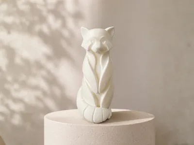 Red Panda Sculpture