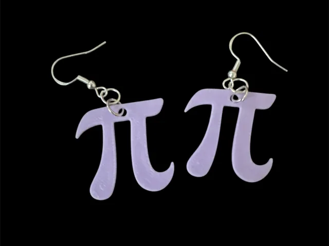 Pi Earrings