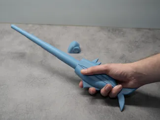Fish - collapsing sword