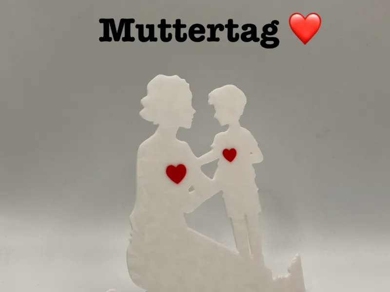 Muttertagsgeschenk Aufsteller