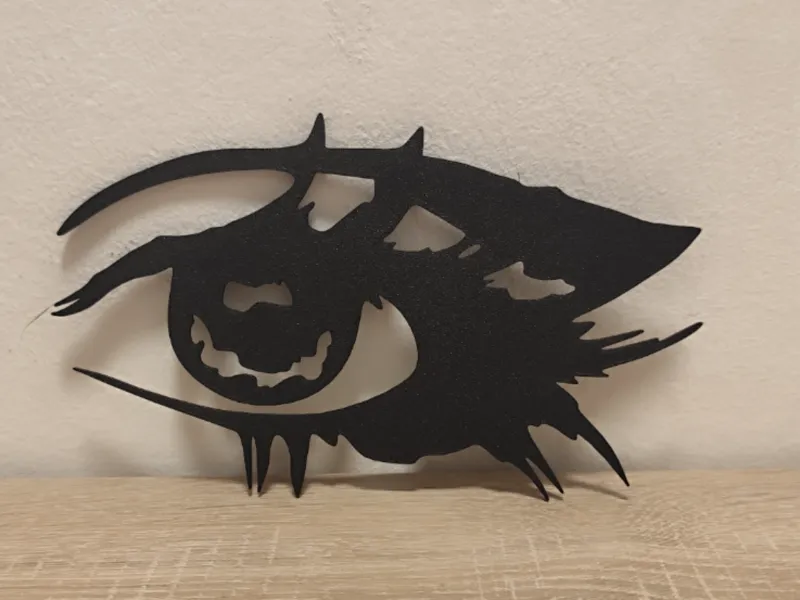 Wandbild Auge 