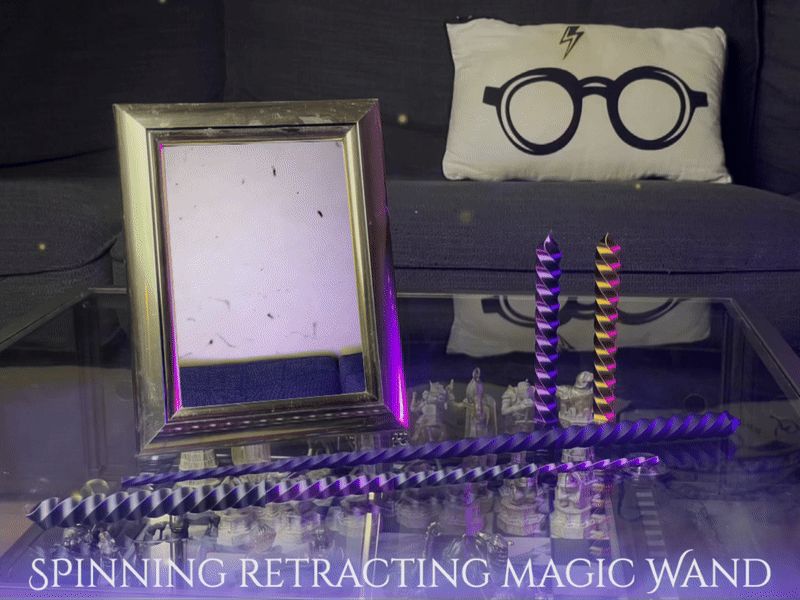 V2 Ultra Spinning collapsing magic Wand