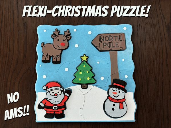 Christmas Flexi Matching Puzzle! | No AMS Needed