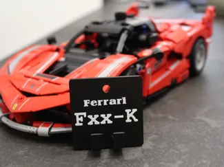 Supporto a muro Modello Ferrari FXX-K Technic