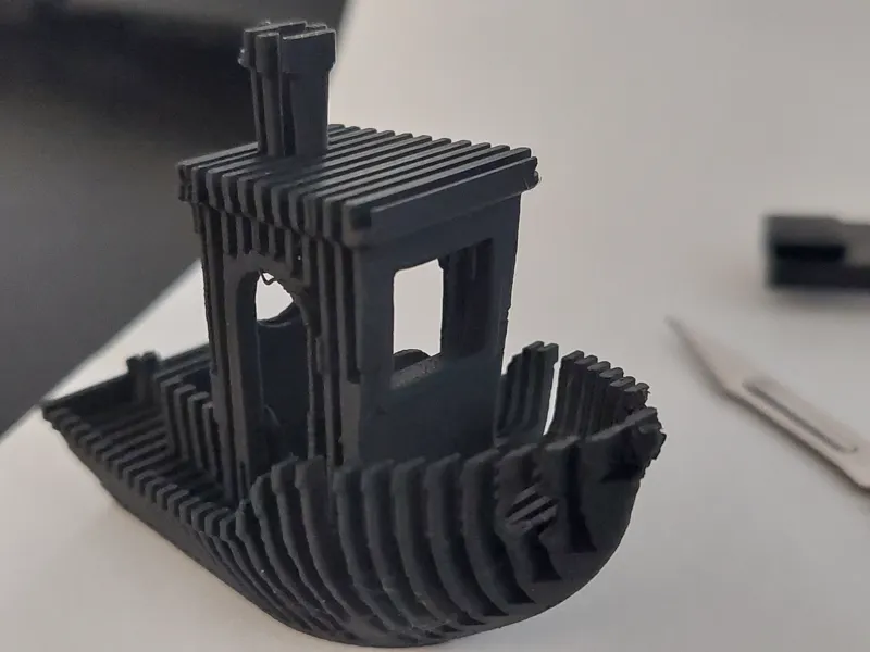 Benchy sliced