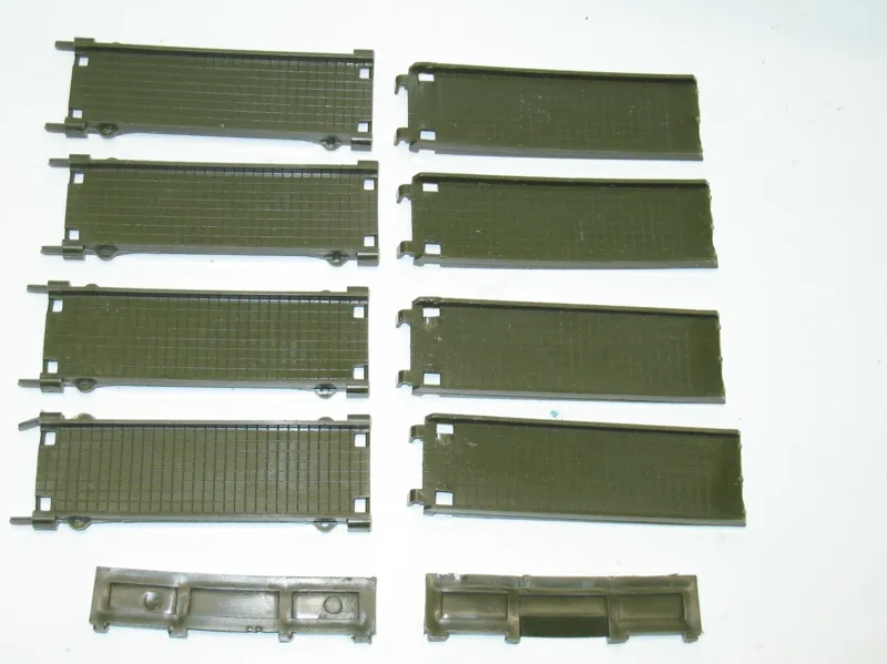 Dinky toy Brockway Military Bridge Square Hole A