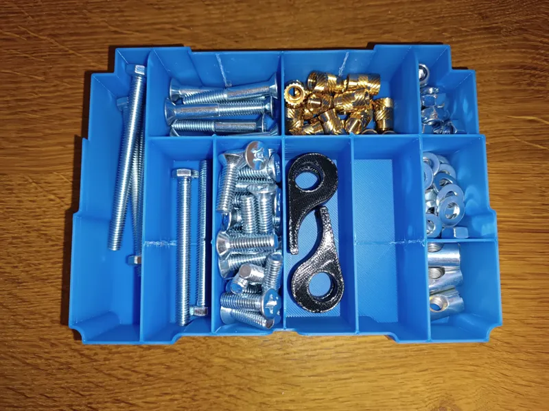 10x screw register inlay for Systainer T-Loc Mini
