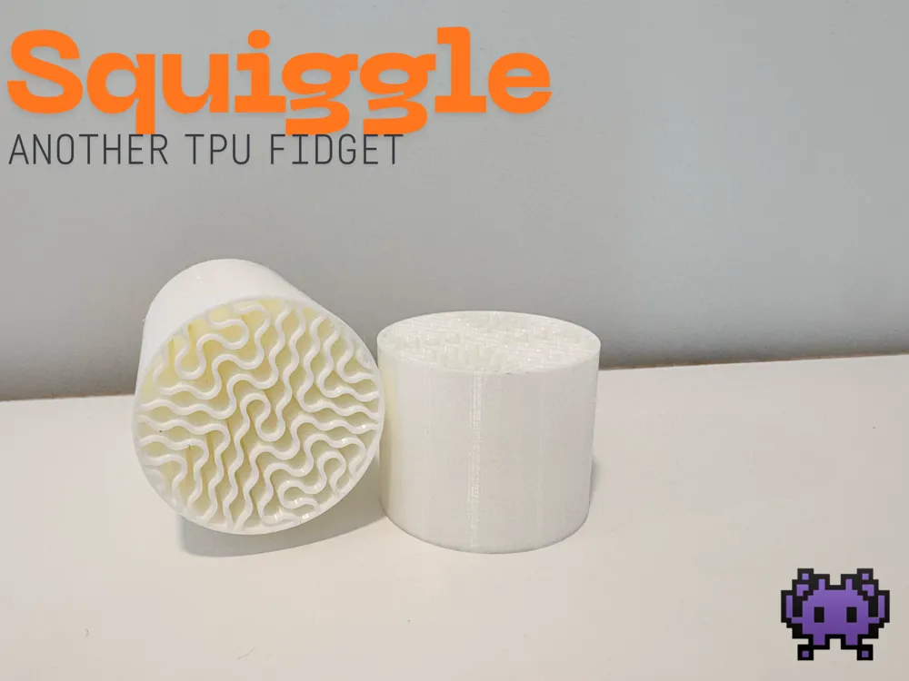 Squiggle | Another TPU Fidget - Free 3D Print Model - MakerWorld
