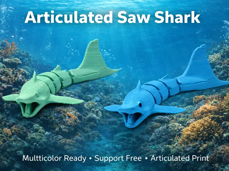 Articulated Saw Shark
