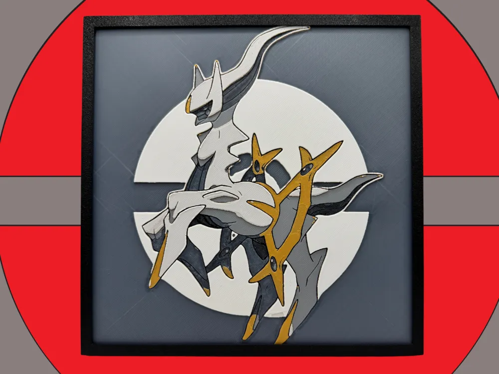 Arceus - Pokemon Hueforge