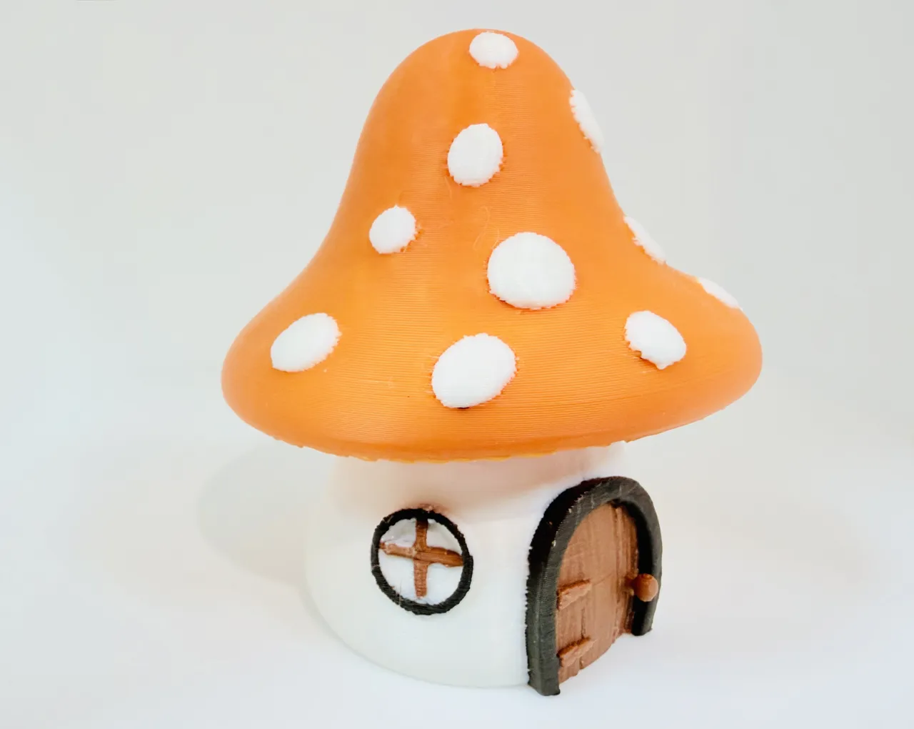 Fairy Mushroom Cottage Earrings & Mini Cottage Set view 4