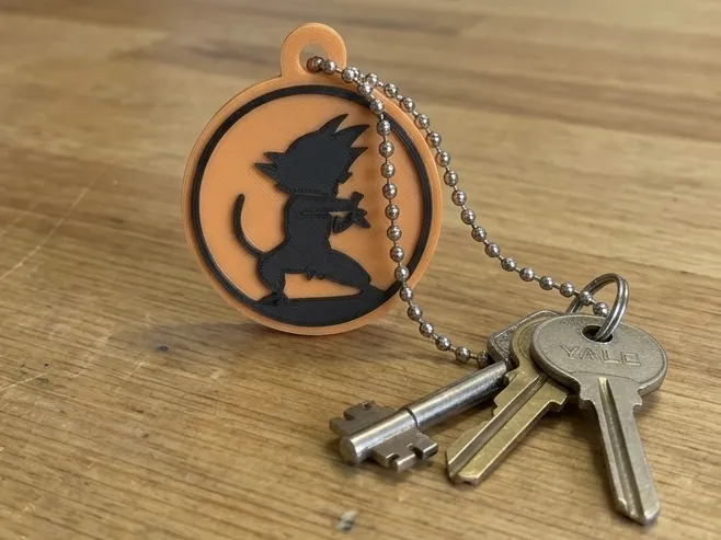 Dragon Ball Chibi Goku Keychain AMS / NO AMS