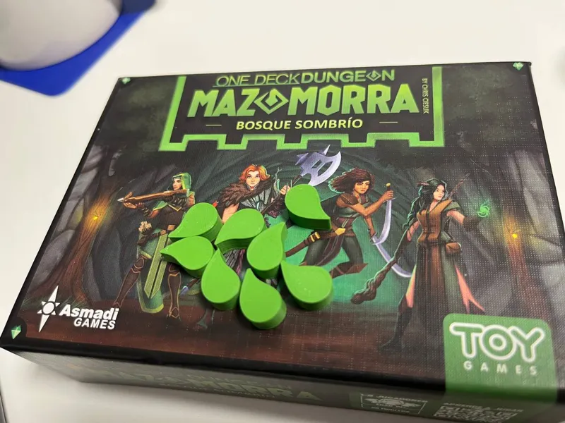 One Deck Dungeon poison tokens
